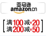 促销: 亚马逊 全场中文图书满100元减20元，满200元减50元 折上75折
