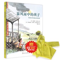 促销: 京东 凯迪克银奖绘本：《暴风雨中的孩子》 买书送定制雨衣